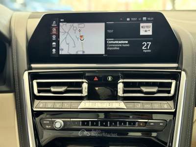 BMW Serie 8 840d d M-Sport XDrive (Carbon/Pelle/Laser/Retro/APP) Nero usata Castellaneta