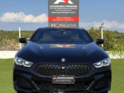 BMW Serie 8 840d d M-Sport XDrive (Carbon/Pelle/Laser/Retro/APP) Nero usata Castellaneta