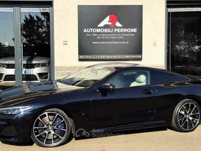 BMW Serie 8 840d d M-Sport XDrive (Carbon/Pelle/Laser/Retro/APP) Nero usata Castellaneta