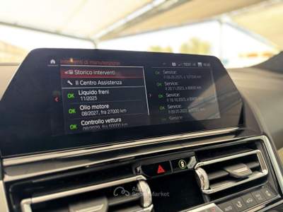 BMW Serie 8 840d d M-Sport XDrive (Carbon/Pelle/Laser/Retro/APP) Nero usata Castellaneta