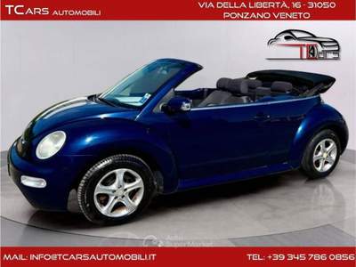 Volkswagen New Beetle VOLKSWAGEN NEW BEETLE CABRIO 1.9 TDI Blu/Azzurro usata ponzano veneto