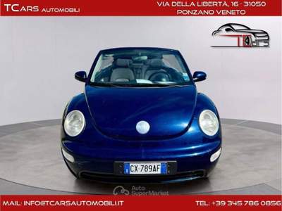 Volkswagen New Beetle VOLKSWAGEN NEW BEETLE CABRIO 1.9 TDI Blu/Azzurro usata ponzano veneto