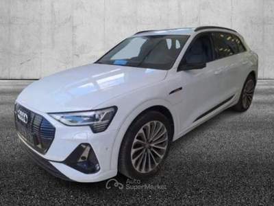 Audi e-tron 55 quattro S line edition Bianco usata Pieve di Cento