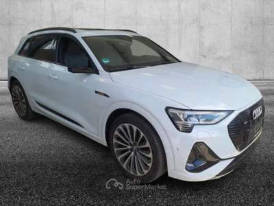 Audi e-tron 55 quattro S line edition Bianco usata Pieve di Cento