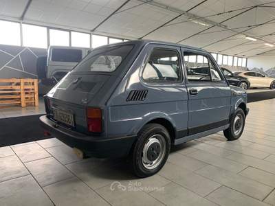 Fiat 126 Perfetta da Iscrivere ASI Blu/Azzurro usata larciano