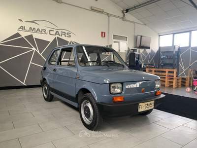 Fiat 126 Perfetta da Iscrivere ASI Blu/Azzurro usata larciano