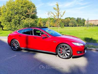 Tesla Model S 85 kWh Dual Motor Performance 700CV! Rosso usata Lissone