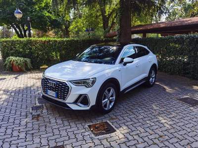 Audi Q3 Sportback 35 2.0 tdi S line edition s-tronic Bianco usata Cairate