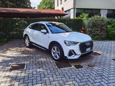 Audi Q3 Sportback 35 2.0 tdi S line edition s-tronic Bianco usata Cairate
