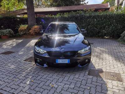 BMW Serie 4 Gran Coupé 420d 420 d Gran Coupe Msport auto Nero usata Cairate