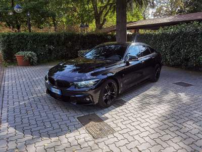 BMW Serie 4 Gran Coupé 420d 420 d Gran Coupe Msport auto Nero usata Cairate