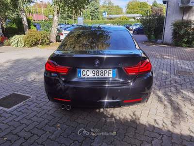 BMW Serie 4 Gran Coupé 420d 420 d Gran Coupe Msport auto Nero usata Cairate