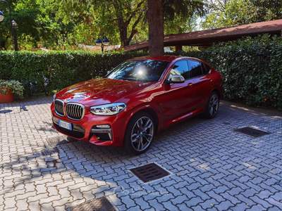 BMW X4 X4 M xdrive M40d auto Rosso usata Cairate