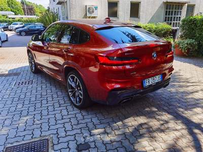 BMW X4 X4 M xdrive M40d auto Rosso usata Cairate