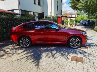 BMW X4 X4 M xdrive M40d auto Rosso usata Cairate