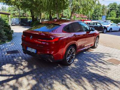 BMW X4 X4 M xdrive M40d auto Rosso usata Cairate