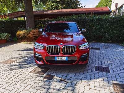 BMW X4 X4 M xdrive M40d auto Rosso usata Cairate