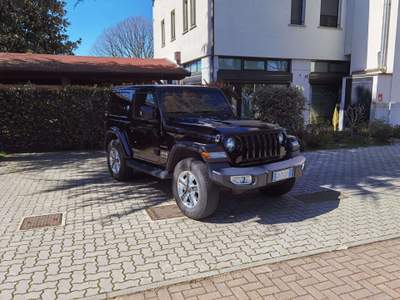 Jeep Wrangler 2.0 turbo Sahara auto Nero usata Cairate