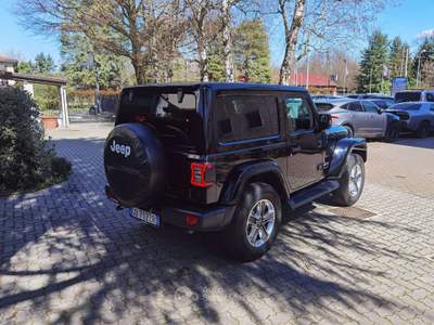 Jeep Wrangler 2.0 turbo Sahara auto Nero usata Cairate
