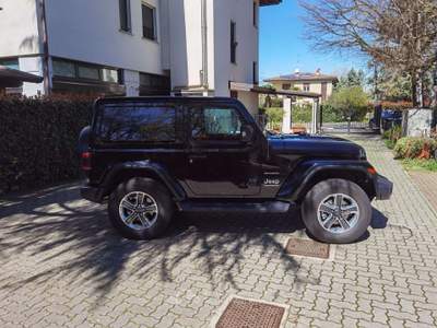 Jeep Wrangler 2.0 turbo Sahara auto Nero usata Cairate