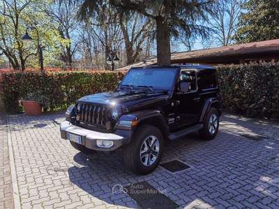 Jeep Wrangler 2.0 turbo Sahara auto Nero usata Cairate