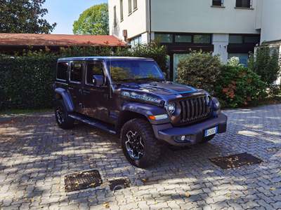 Jeep Wrangler Unlimited 2.0 atx phev Rubicon 4xe auto Grigio usata Cairate