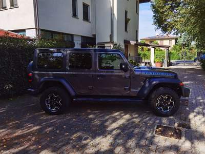 Jeep Wrangler Unlimited 2.0 atx phev Rubicon 4xe auto Grigio usata Cairate