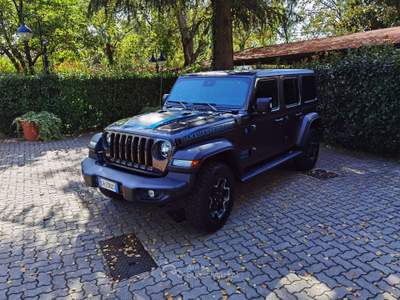 Jeep Wrangler Unlimited 2.0 atx phev Rubicon 4xe auto Grigio usata Cairate