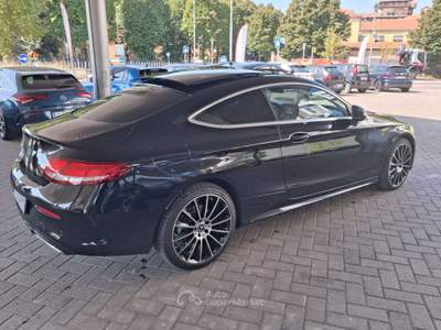 Mercedes-Benz Classe C C Coupe 250 d Premium Plus 4matic auto Nero usata Pavia