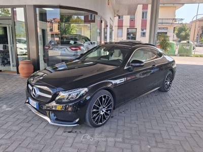Mercedes-Benz Classe C C Coupe 250 d Premium Plus 4matic auto Nero usata Pavia
