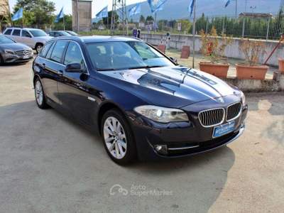 BMW Serie 5 520d 520d Futura Blu/Azzurro usata Padula