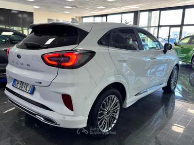 Ford Puma 1.0 EcoBoost Hybrid 155 CV S&S ST-Line Vignale Bianco usata Medesano