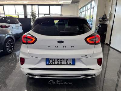 Ford Puma 1.0 EcoBoost Hybrid 155 CV S&S ST-Line Vignale Bianco usata Medesano