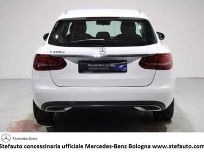 Mercedes-Benz Classe C d S.W. Auto Sport Navi Bianco usata Bologna