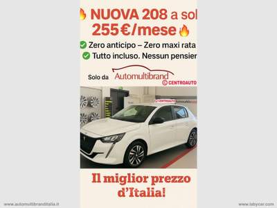 Peugeot 208 PureTech 75 S&S 5p. Style CV 75 Bianco usata Venezia
