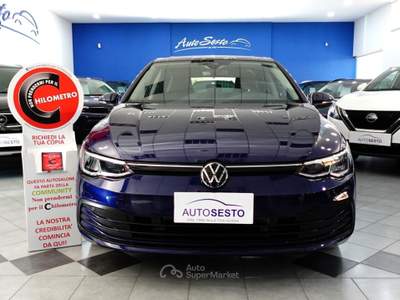 Volkswagen Golf 1.5 eTSI 130 CV DSG LIFE Blu/Azzurro usata Carlentini