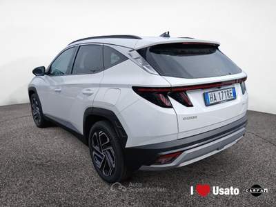 Hyundai Tucson MY22 PE 1.6CRDI DCT 136 48V EXELLENCE Bianco usata Roma