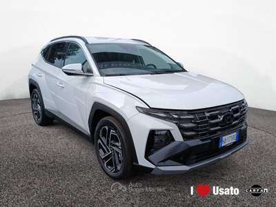 Hyundai Tucson MY22 PE 1.6CRDI DCT 136 48V EXELLENCE Bianco usata Roma