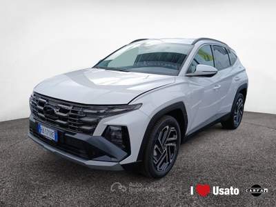 Hyundai Tucson MY22 PE 1.6CRDI DCT 136 48V EXELLENCE Bianco usata Roma