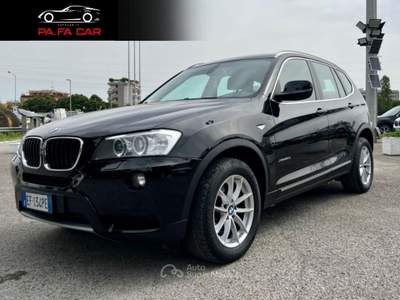 BMW X3 X3 xDrive20d Nero usata RIMINI