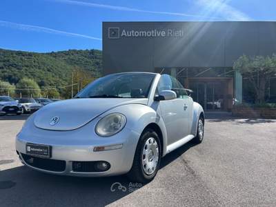 Volkswagen New Beetle New Beetle 1.9 TDI 101CV Cabrio Argento usata RIETI