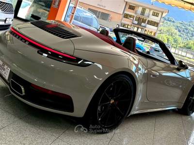 Porsche 911 992 Cabrio Cabrio 3.0 Carrera 4 auto Grigio usata Cividate Camuno