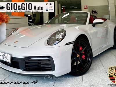 Porsche 911 992 Cabrio Cabrio 3.0 Carrera 4 auto Grigio usata Cividate Camuno