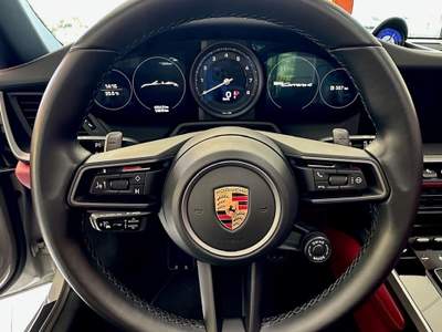 Porsche 911 992 Cabrio Cabrio 3.0 Carrera 4 auto Grigio usata Cividate Camuno