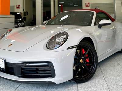 Porsche 911 992 Cabrio Cabrio 3.0 Carrera 4 auto Grigio usata Cividate Camuno
