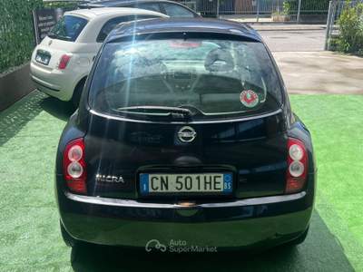 Nissan Micra 16V 5 porte Visia Nero usata Fontanella
