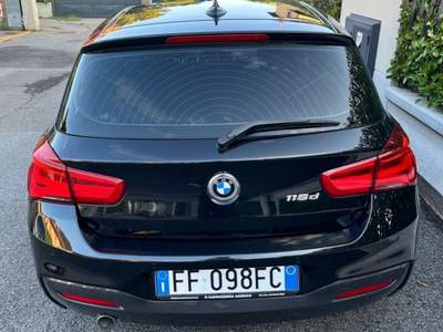 BMW Serie 1 116d MSport aut. Nero usata Iseo