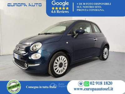 Fiat 500 1.0 Hybrid Dolcevita *CLIMA AUTO*SENSORI POST* Blu/Azzurro usata Paderno Dugnano