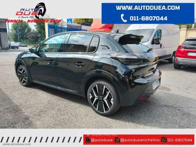 Peugeot 208 208 Hybrid 110 e-DCS6 GT NO VINCOLI FINANZIARI Nero usata Nichelino