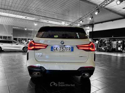 BMW X3 xdrive20d mhev 48V Msport auto Bianco usata Parma
